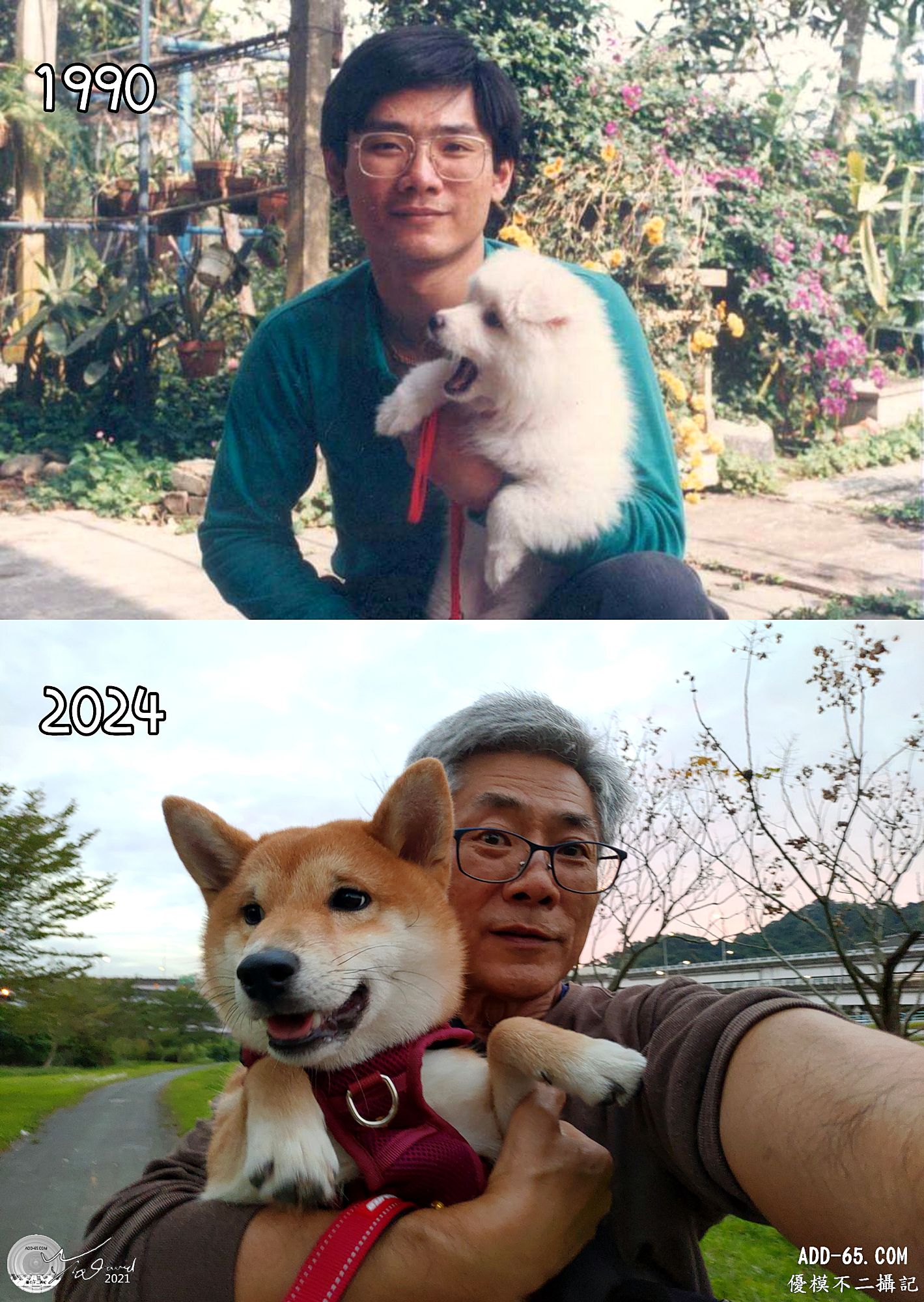 David與狗兒子