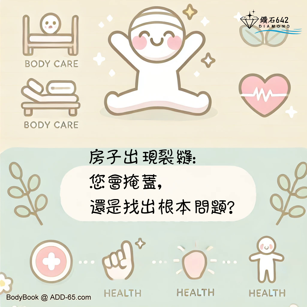 房子出現裂縫：您會掩蓋，還是找出根本問題？