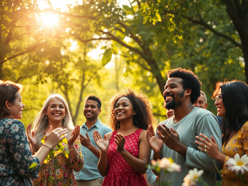聚焦於美好，創造和平與豐盛的世界