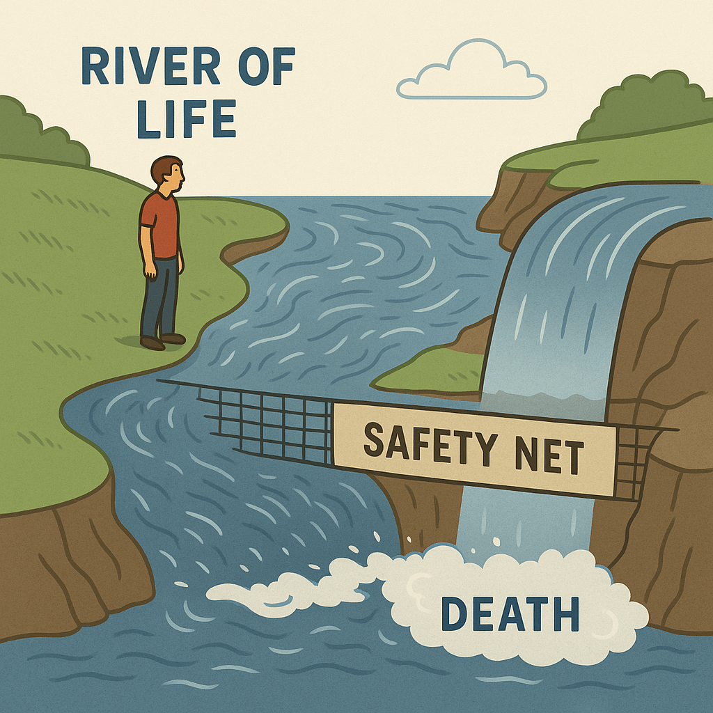 🌊 健康不是沒生病：從生命之河談自我保養