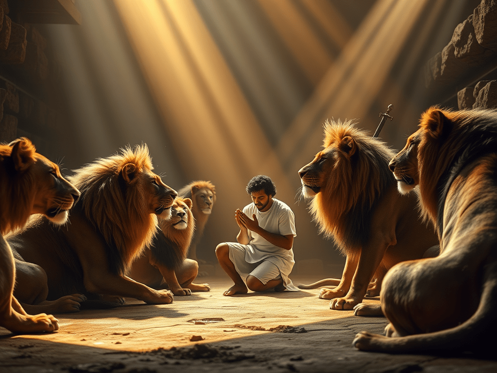 ✨獅子坑的勇氣：但以理的禱告生命