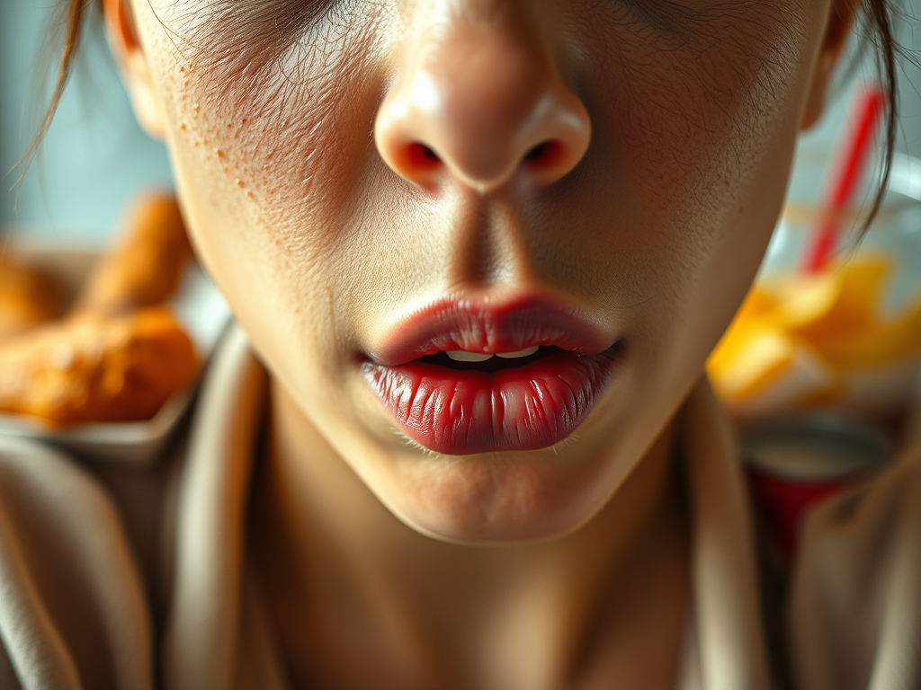 嘴角破的警訊