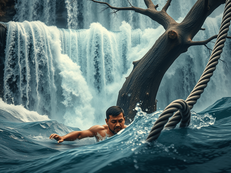 🌊你現在，是在急流裡，還是在回岸的路上？