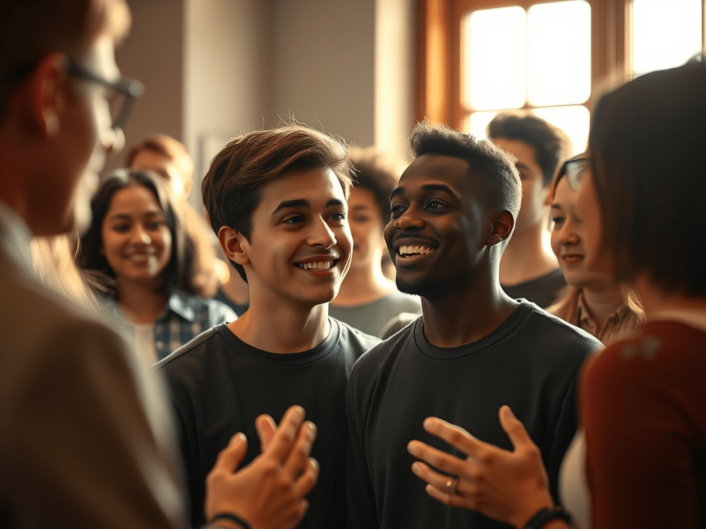 從一個微笑開始，打開信任的門