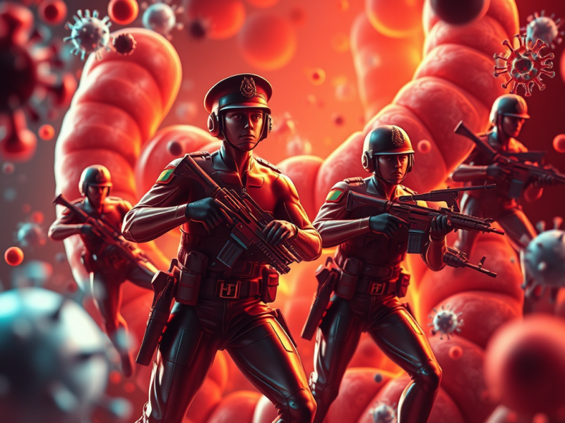 💡城市的治安與國防：你的「體內軍警」是在精實訓練，還是疲於奔命？