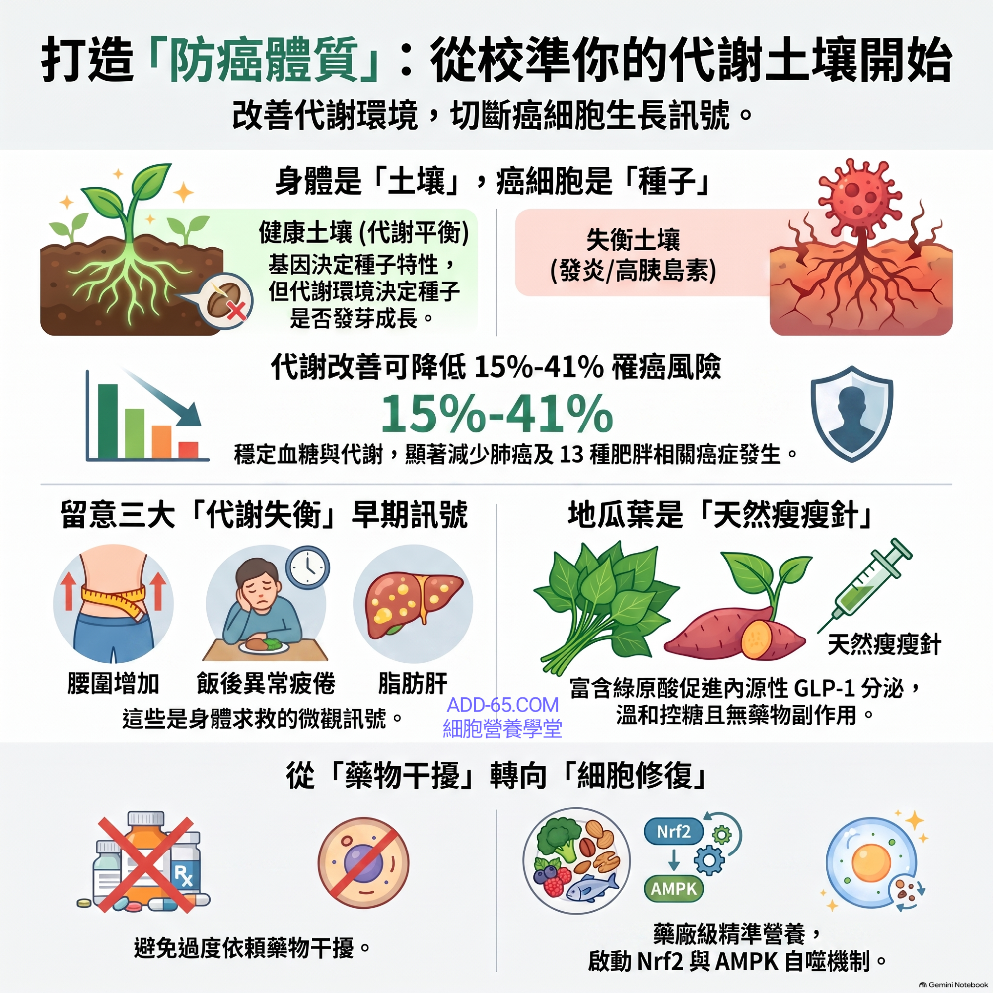 【細胞營養學堂】瘦瘦針、降糖藥與癌症風險
