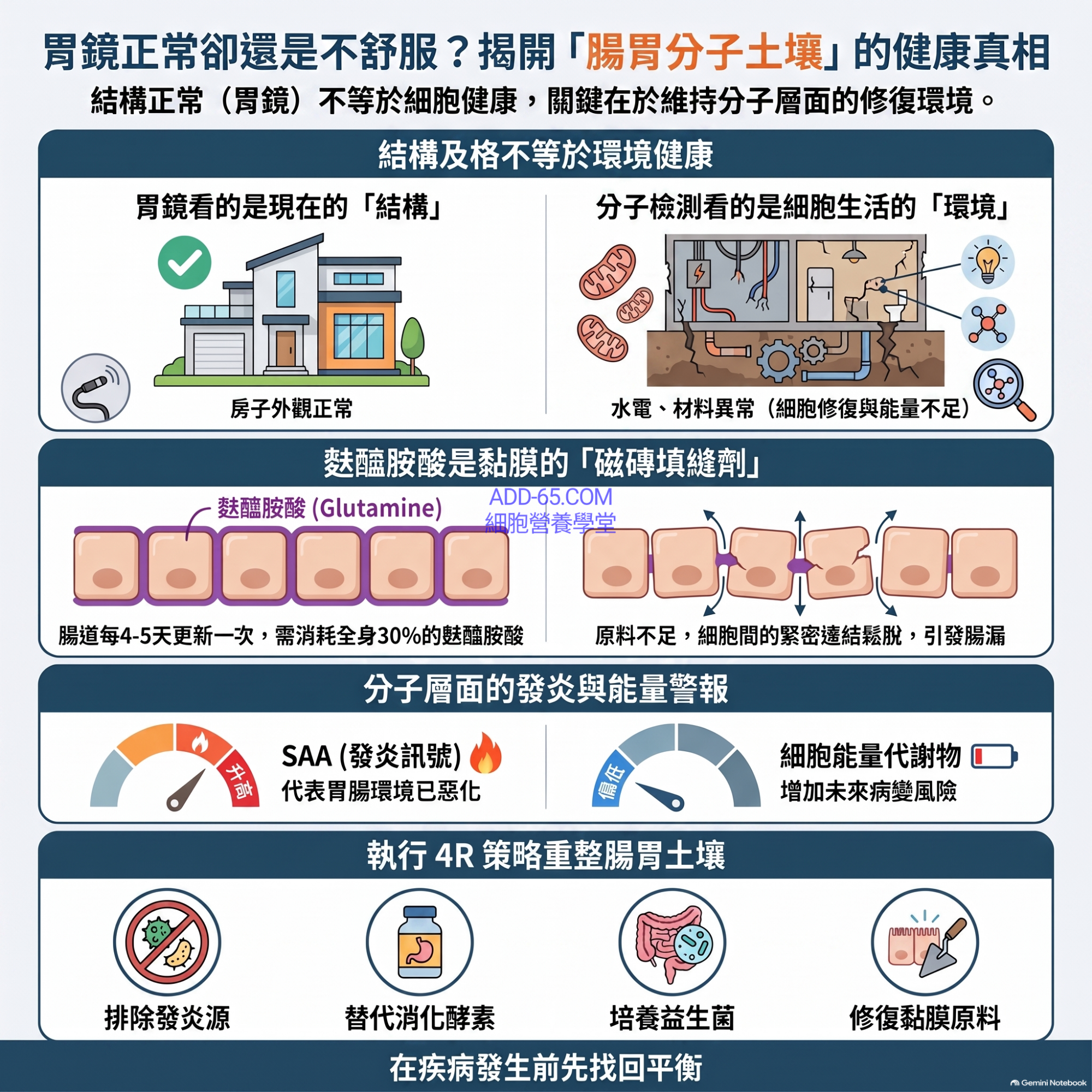 【細胞營養學堂】胃鏡正常卻腸胃不適？